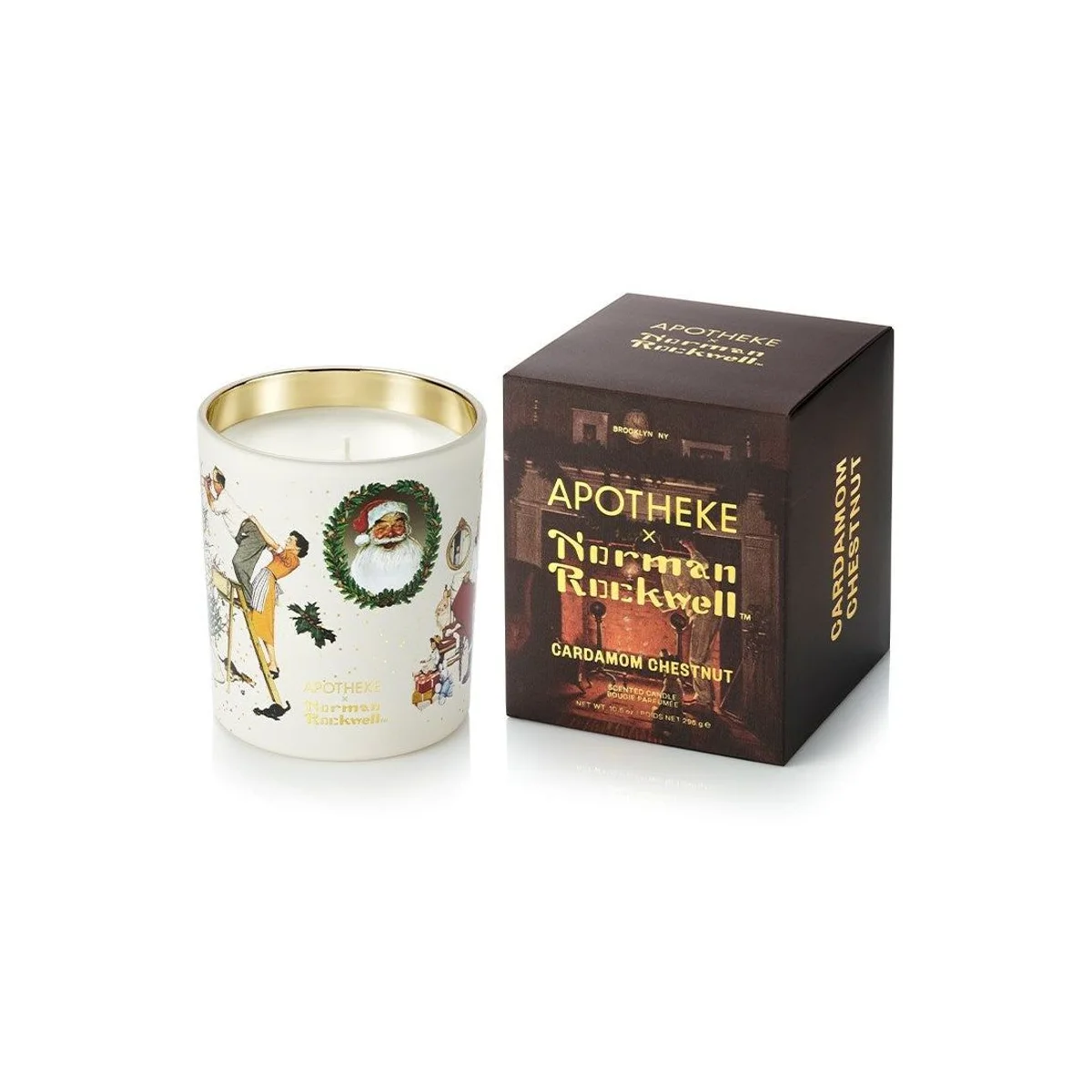 Apotheke Norman Rockwell Cardamom Chestnut Classic Candle