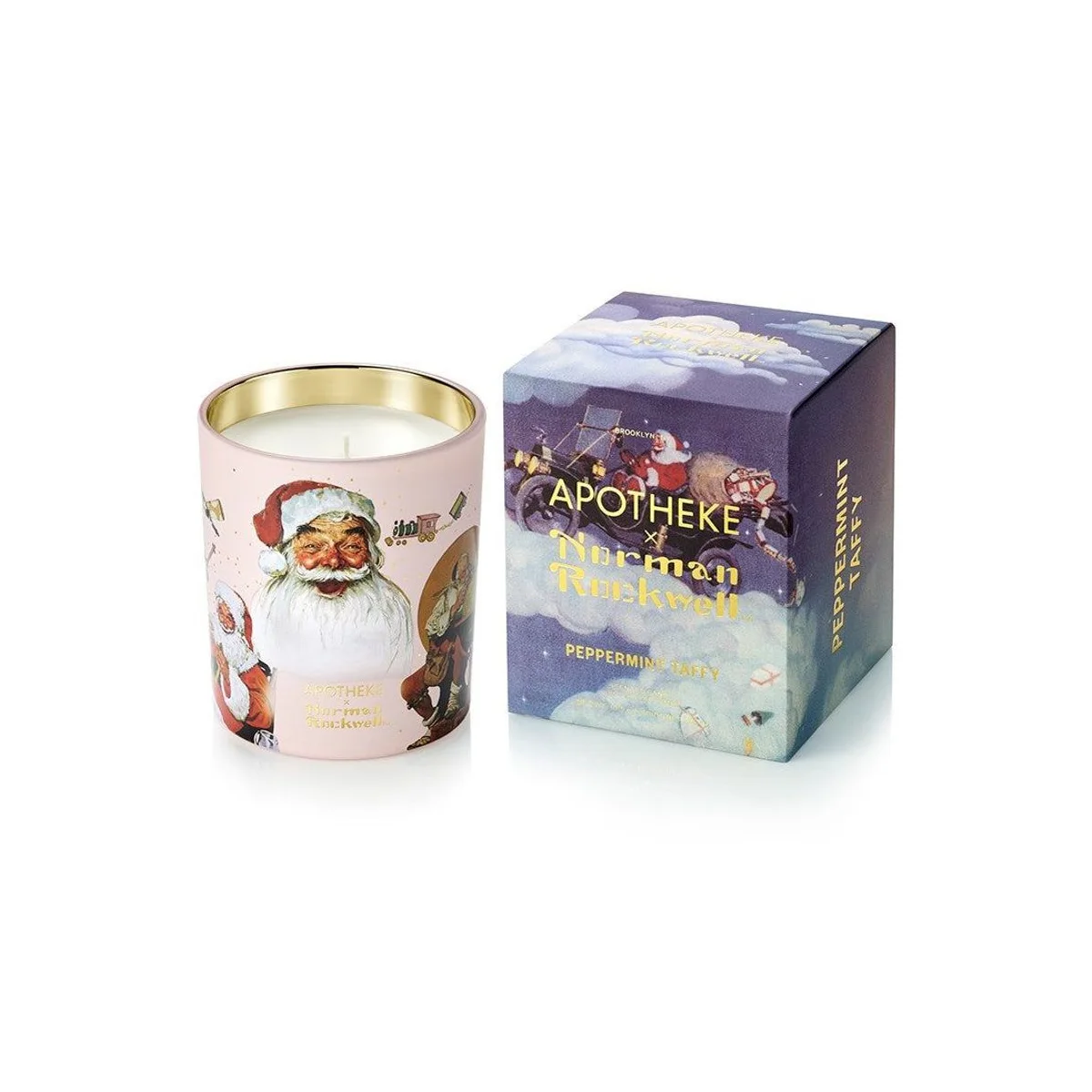 Apotheke Norman Rockwell Peppermint Taffy Classic Candle