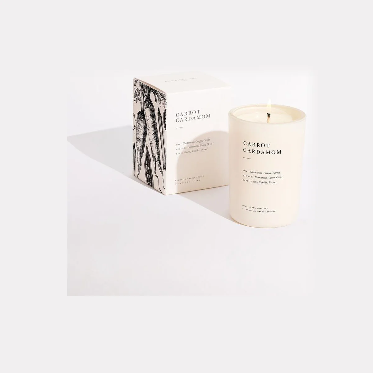 Brooklyn Candle Studio Limited Edition Carrot Cardamom Candle
